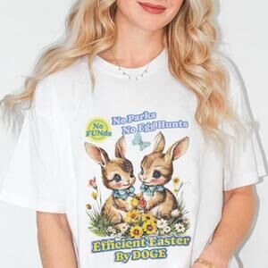 Anti Doge Easter Shirt Save Our Parks Funny Raunchy Sarcastic